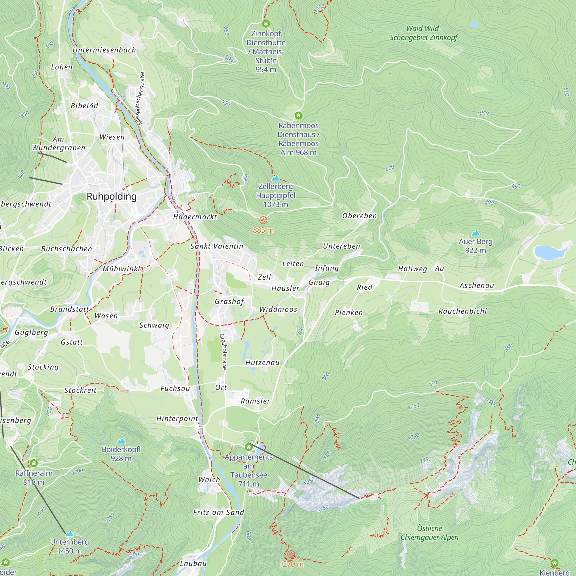 Jockl Alm map