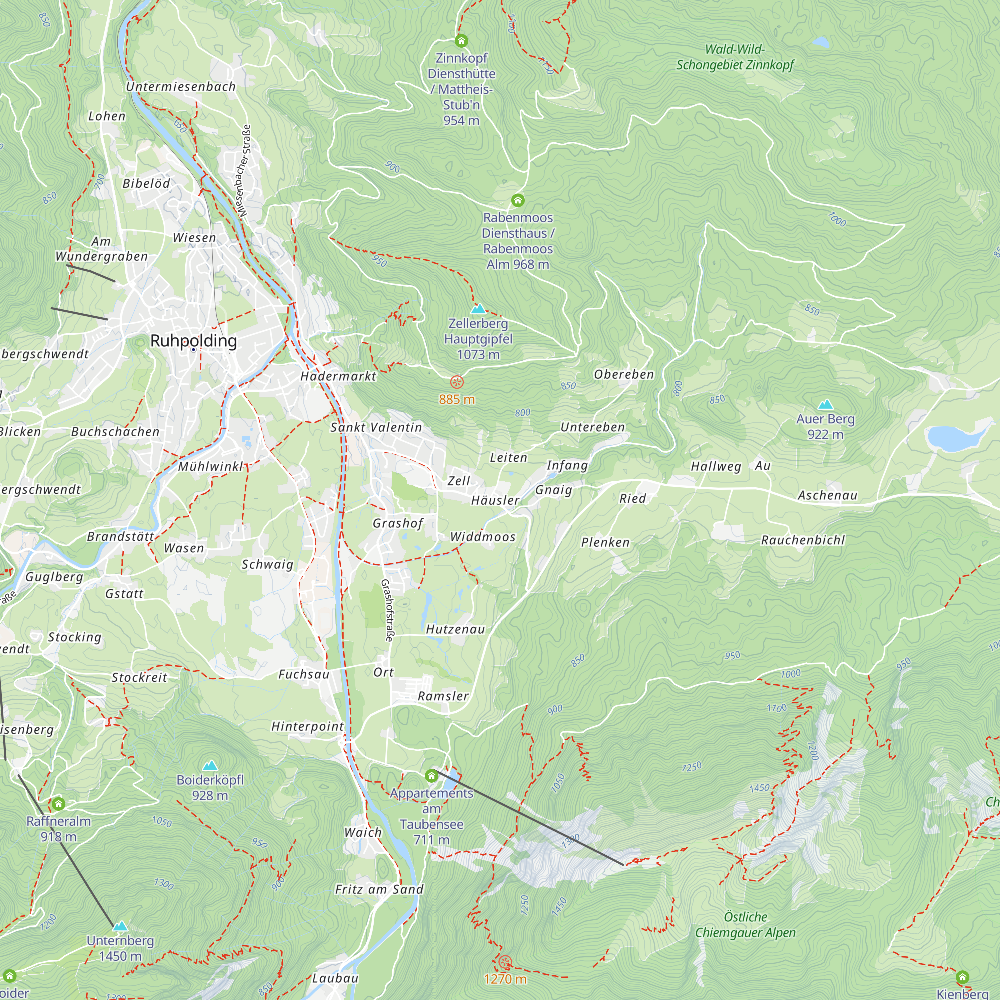 Jockl Alm map