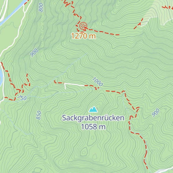 Map of Sackgrabenalm