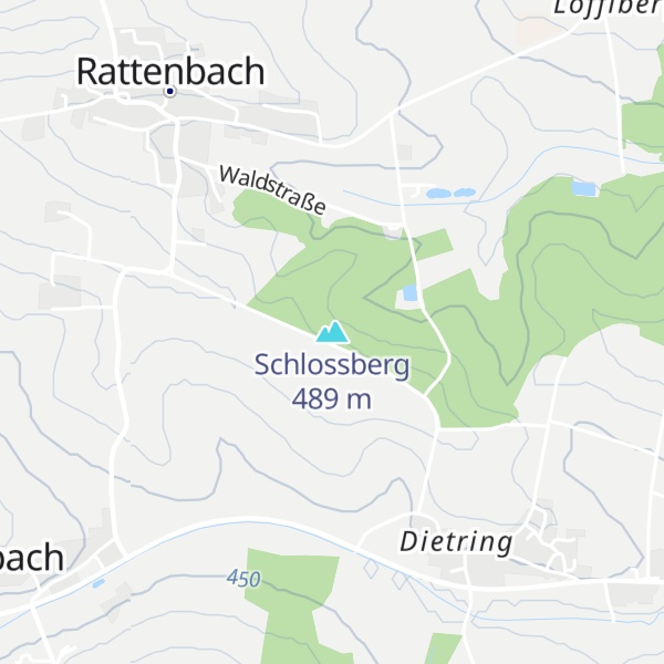 Map of Schlossberg