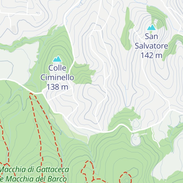 Map of Colle Palazzo