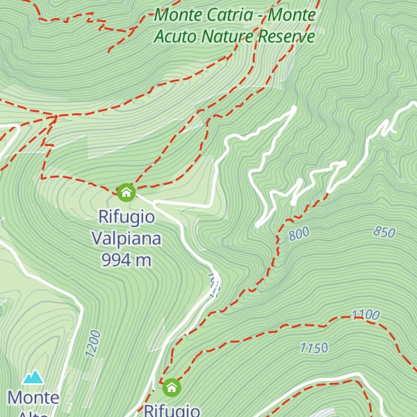 Map of Casetta del Galante