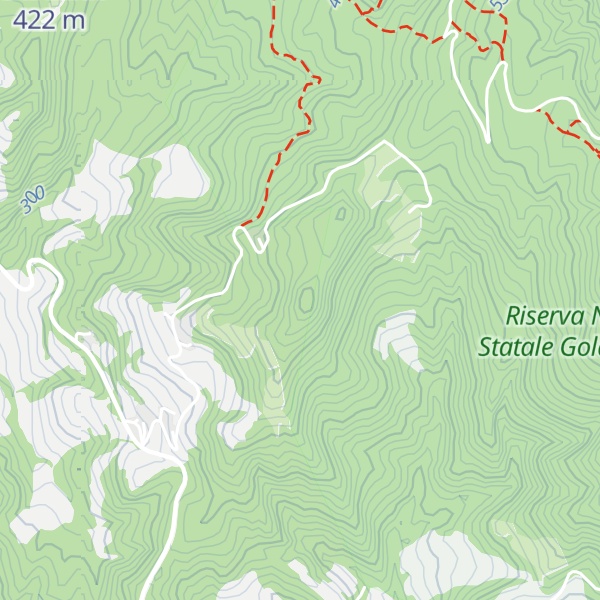 Map of Monte Zamponi