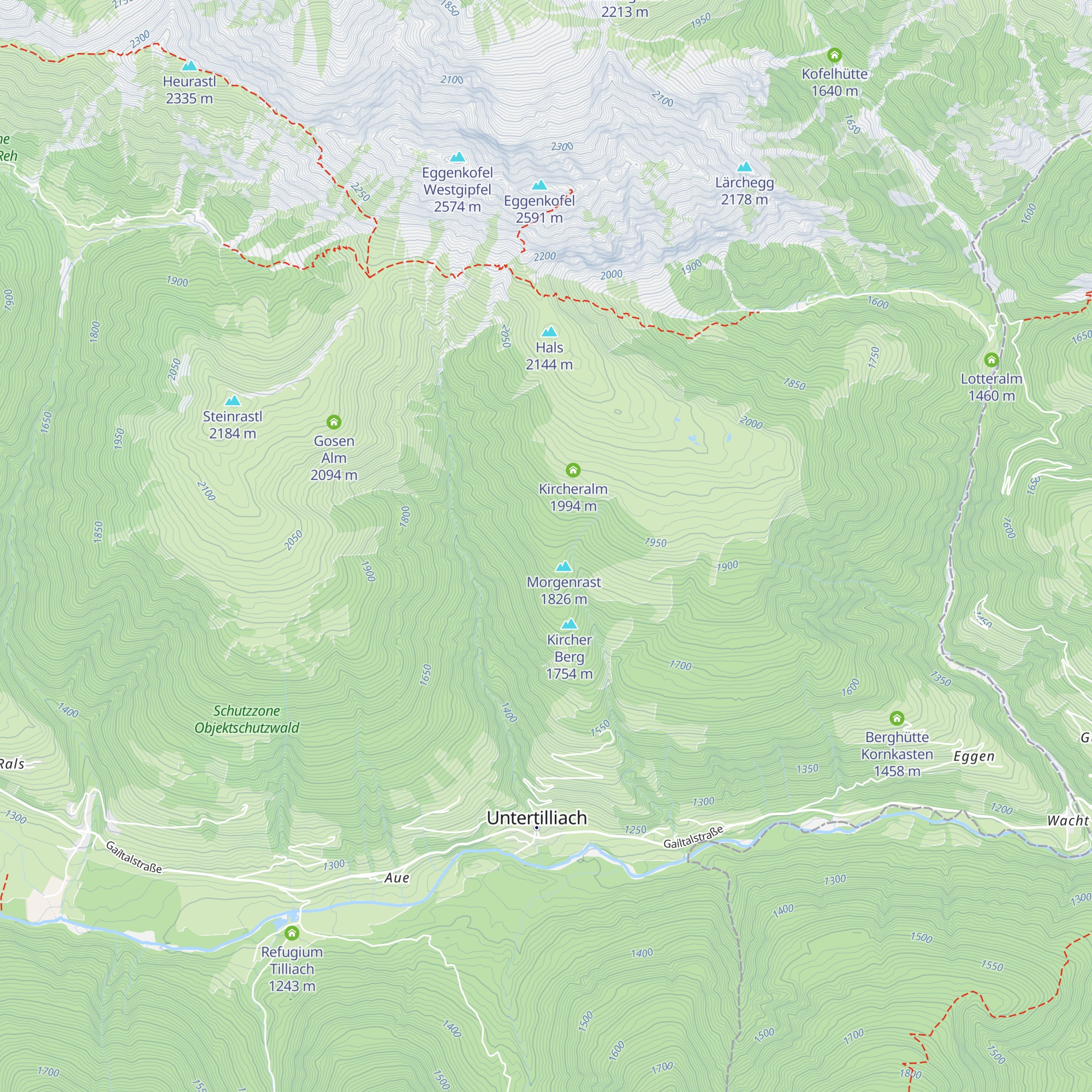 Wildfütterung map