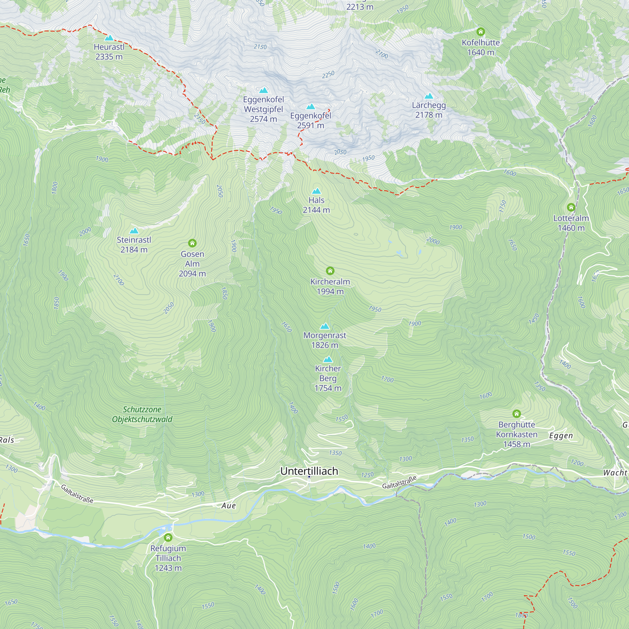 Wildfütterung map