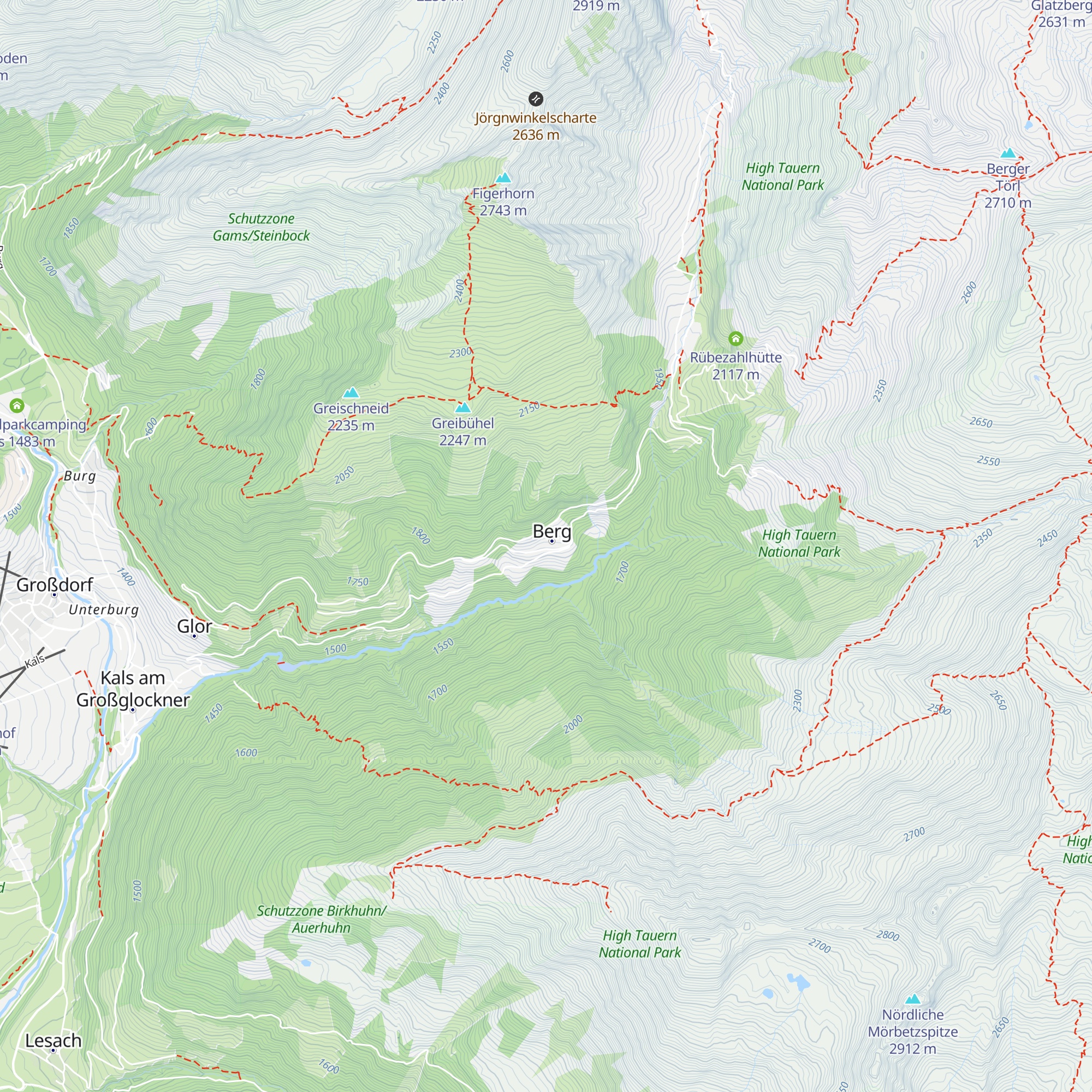 Schliederler map