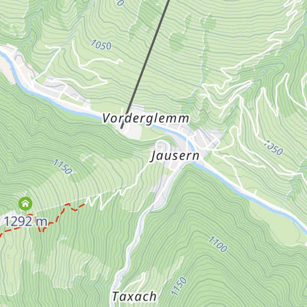 Map of Jausernalm