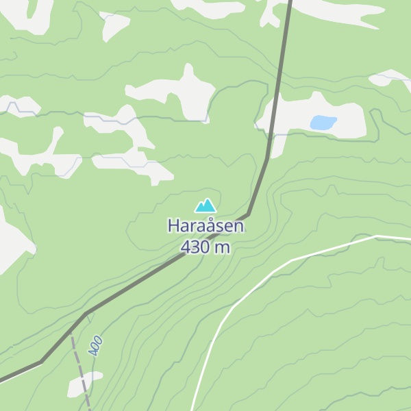 Map of Haraåsen