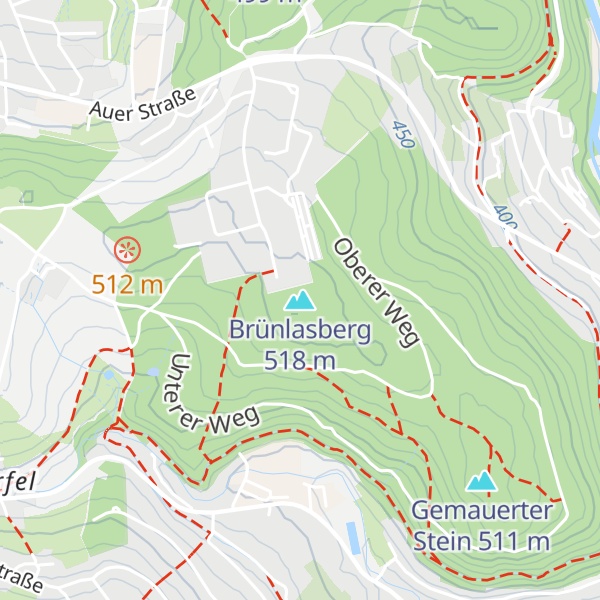 Map of Brünlasberg