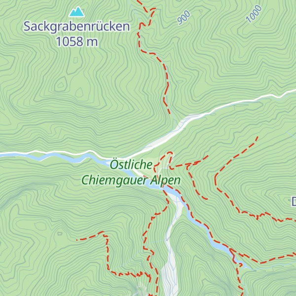 Map of Schwarzachen Hütte