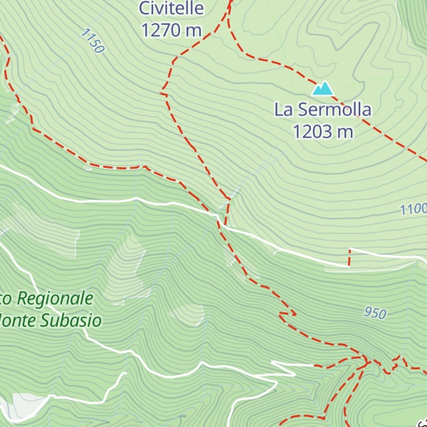 Map of Rifugio Fonte Bregno