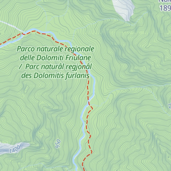 Map of Ricovero Casera Chiarpin