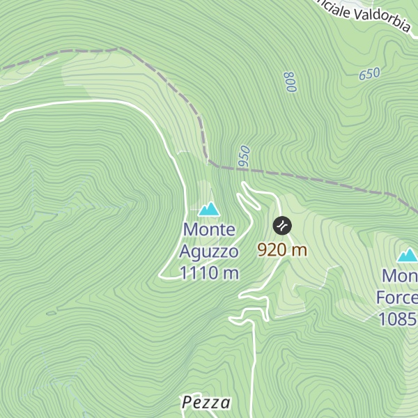 Map of Monte Aguzzo