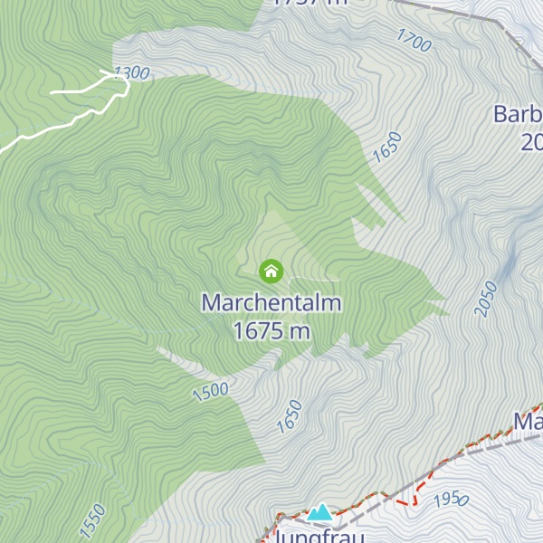 Map of Marchentalm