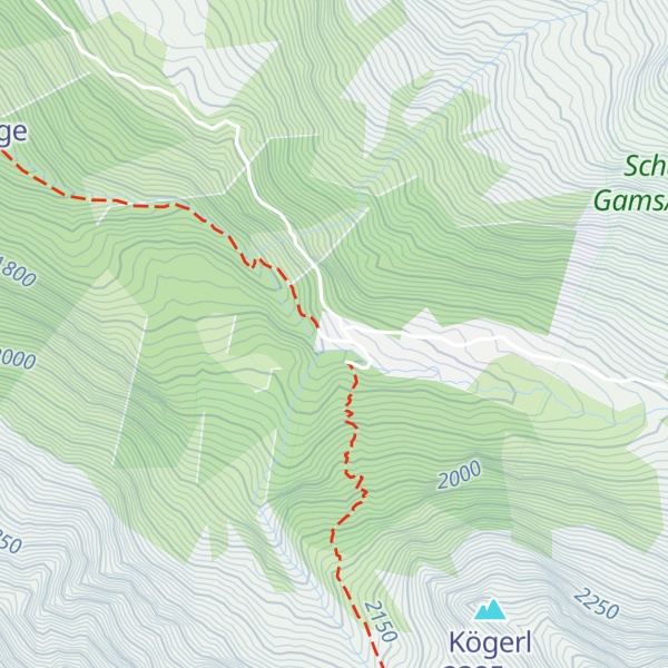 Map of Lesachhütte