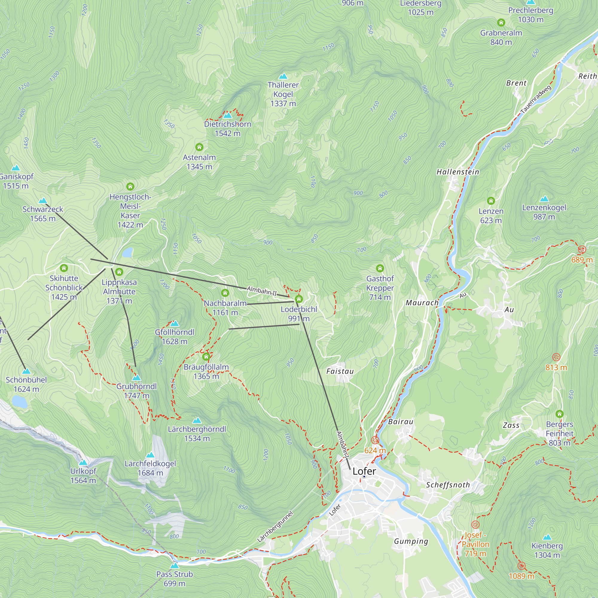 Loderbichl map