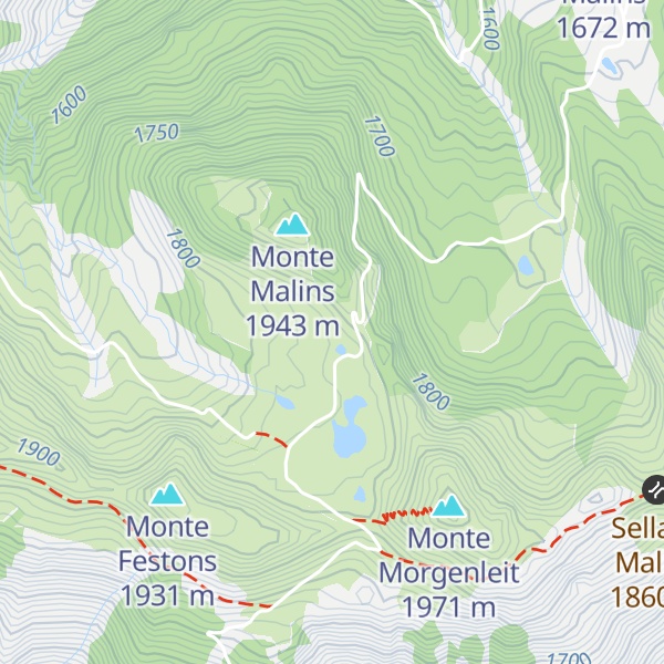 Map of Casera Festons