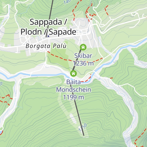Map of Baita Mondschein