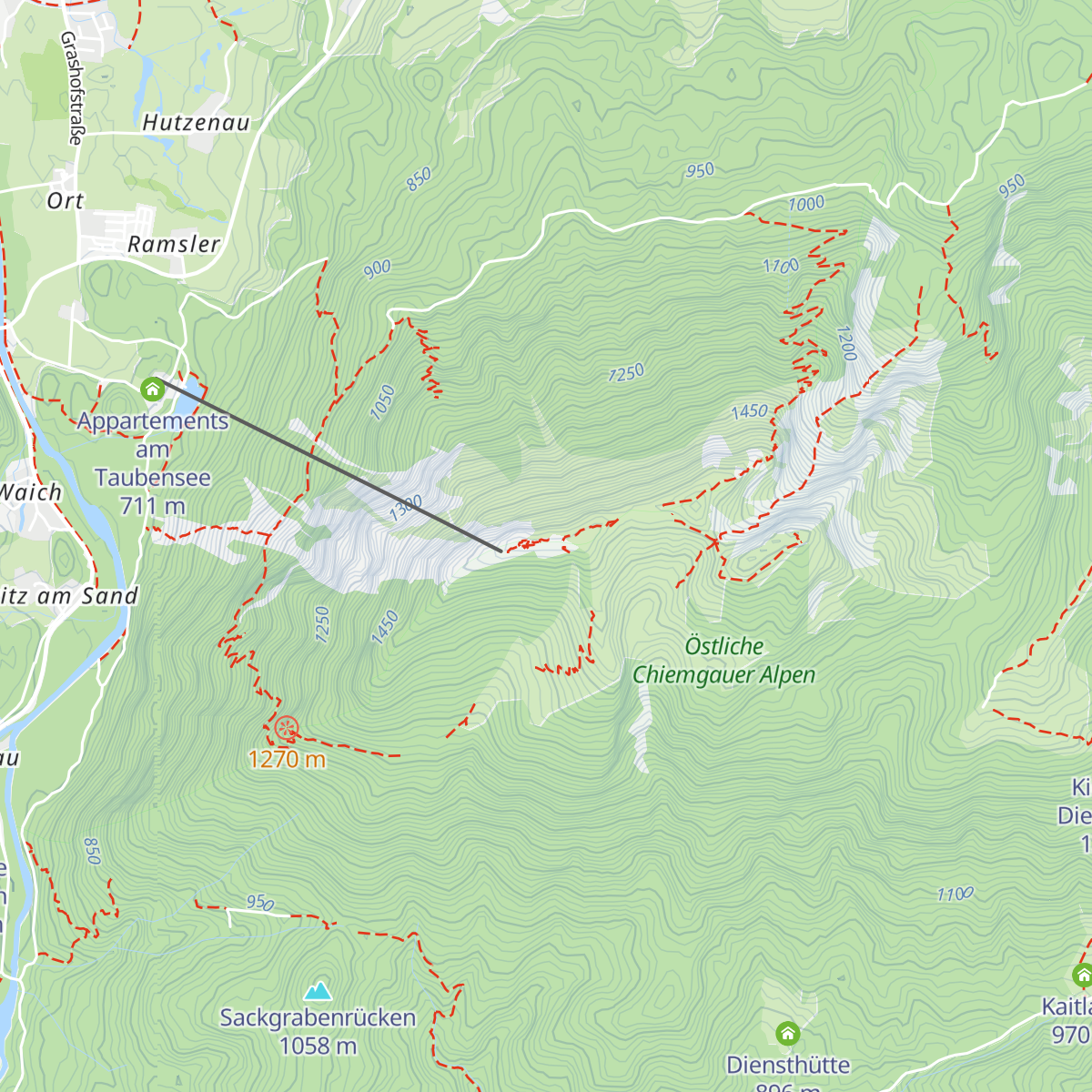 Rauschberghaus (dauerhaft geschlossen) map