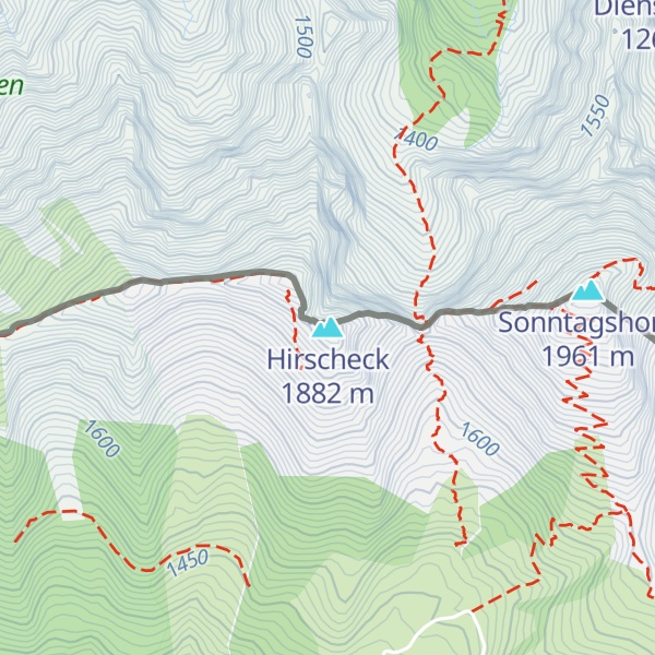 Map of Hirscheck