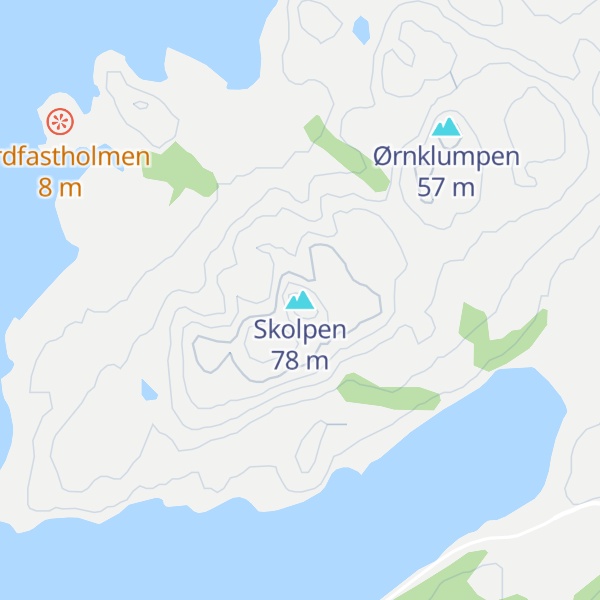Map of Skolpen