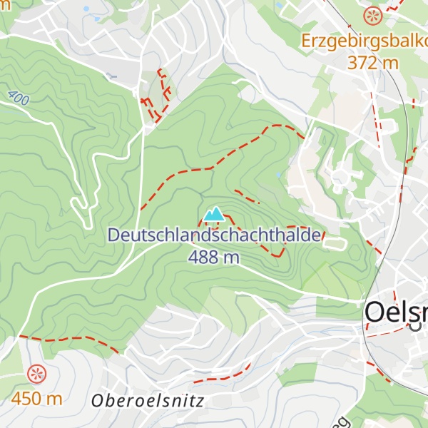 Map of Deutschlandschachthalde
