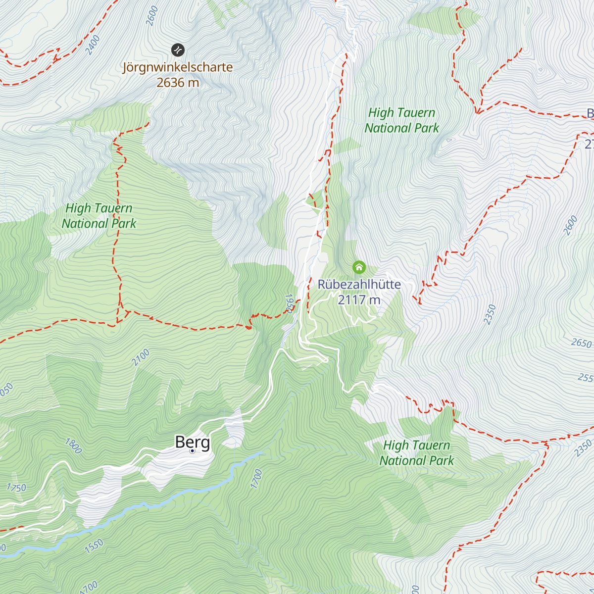 Lucknerhaus map