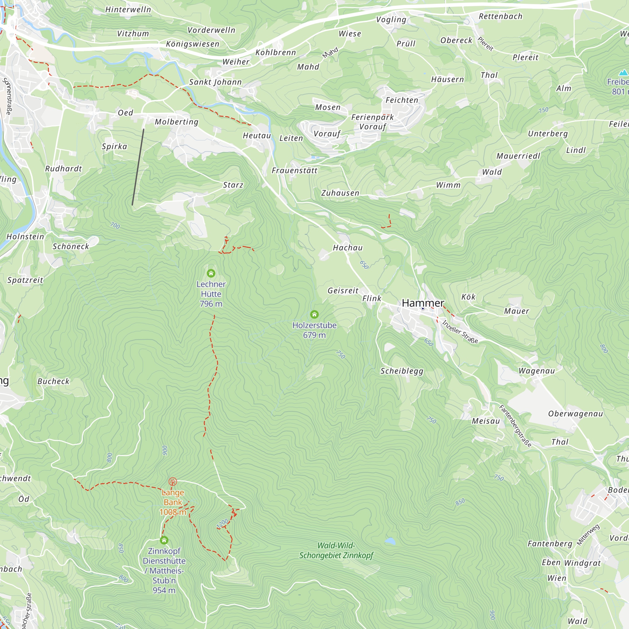 Holzerstube map