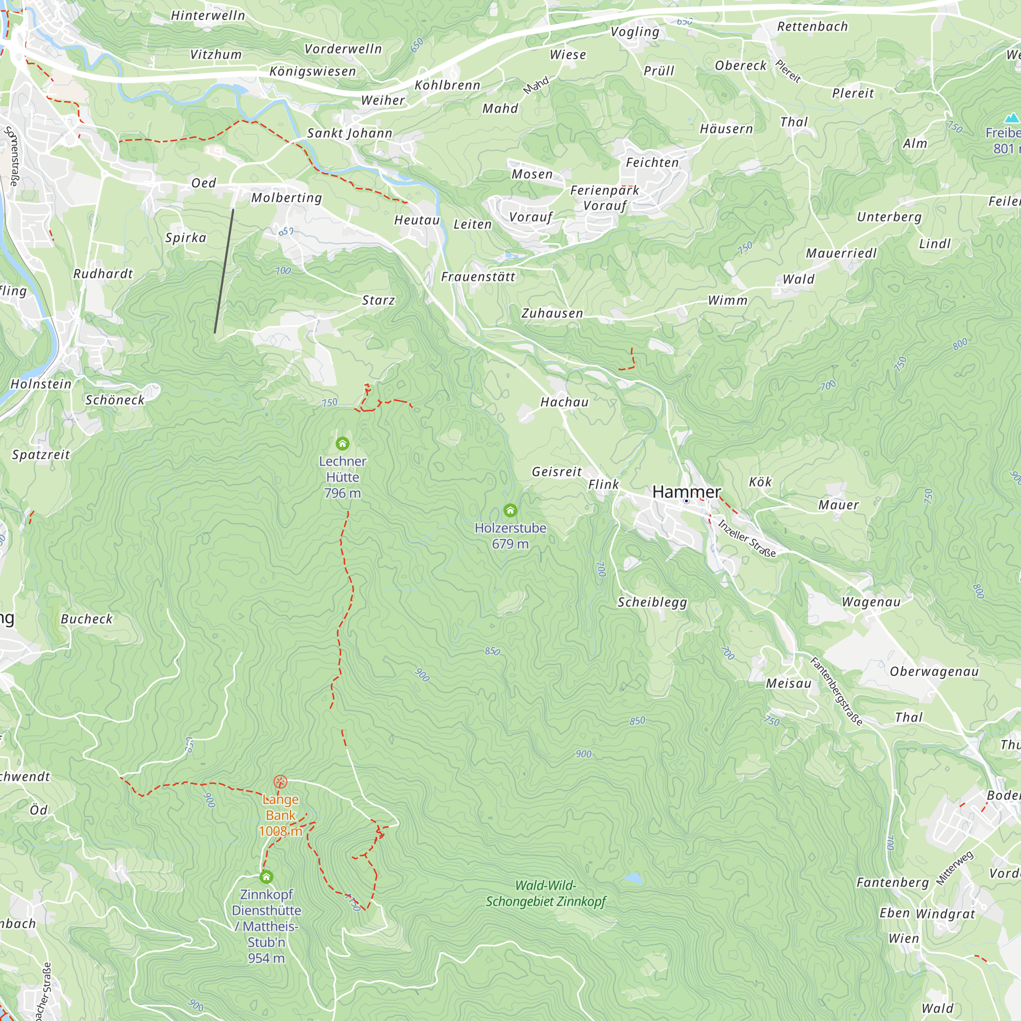Holzerstube map