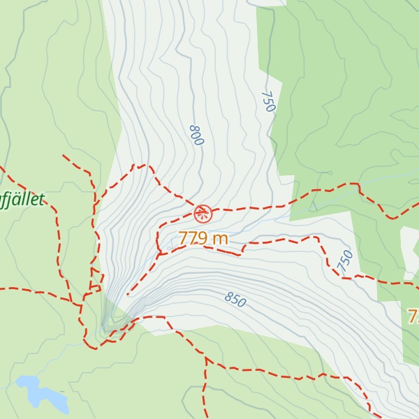 Map of Njupeskärstuga