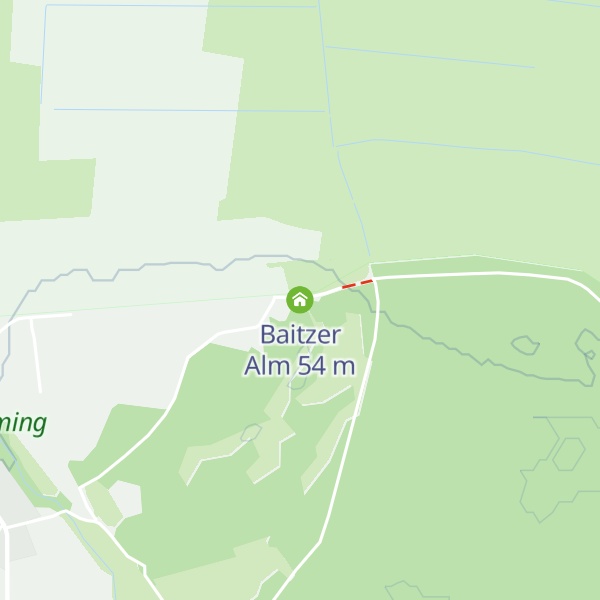 Map of Baitzer Alm