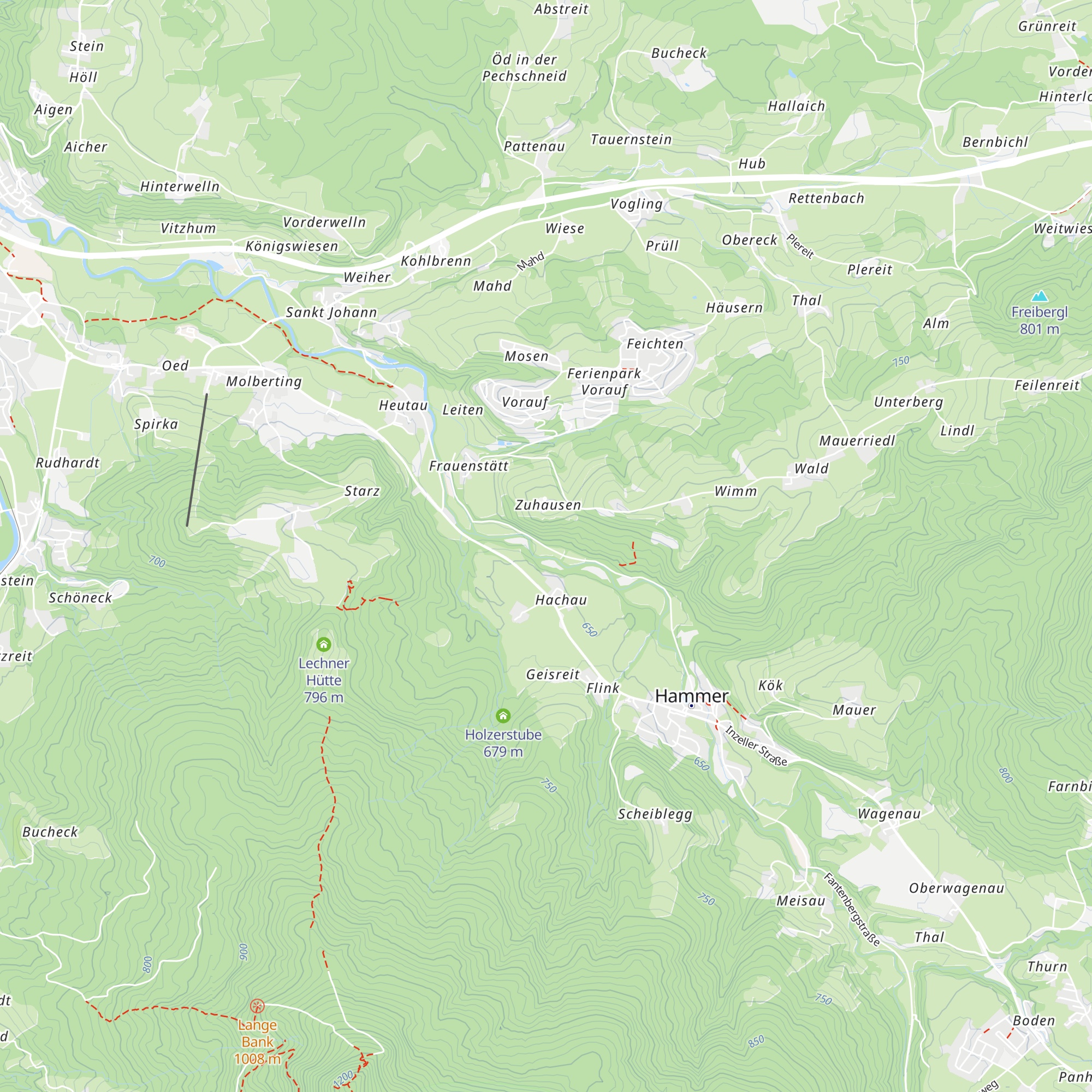 Deicheldepot map