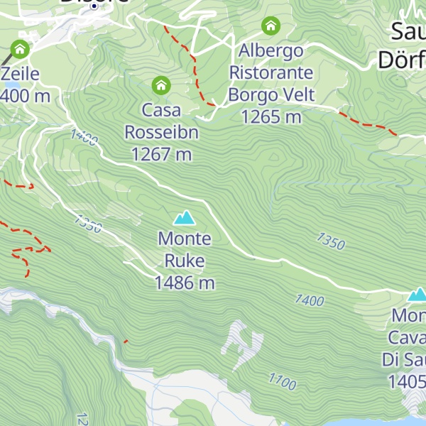 Map of Agriturismo Monte Ruke