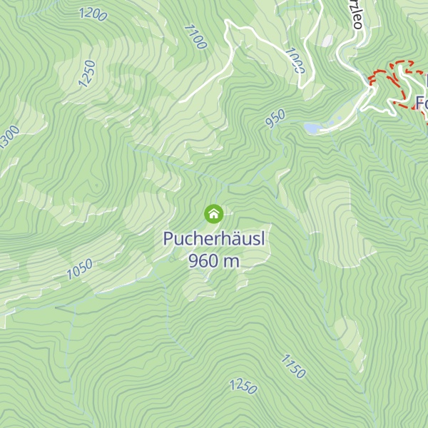 Map of Pucherhäusl