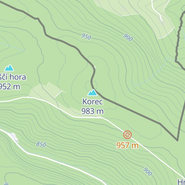 Map of Korec