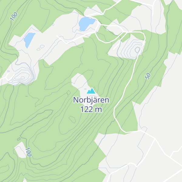 Map of Norbjären