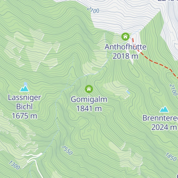 Map of Gomigalm
