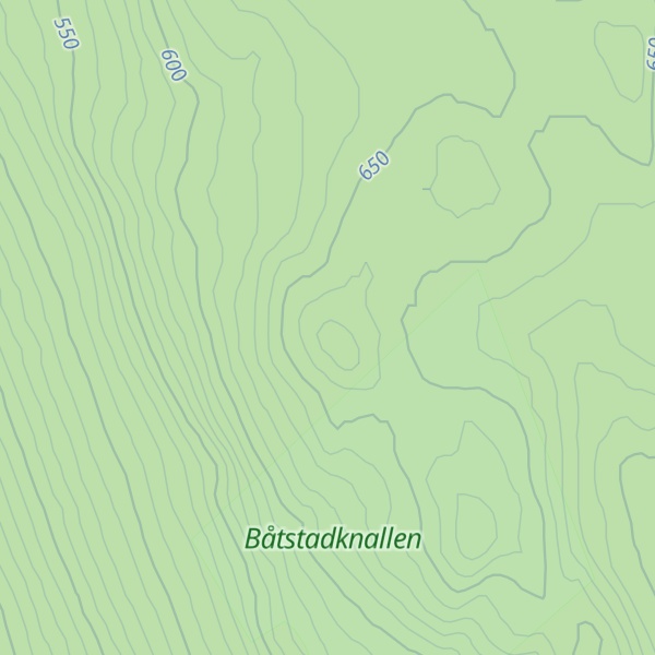 Map of Norra knallen
