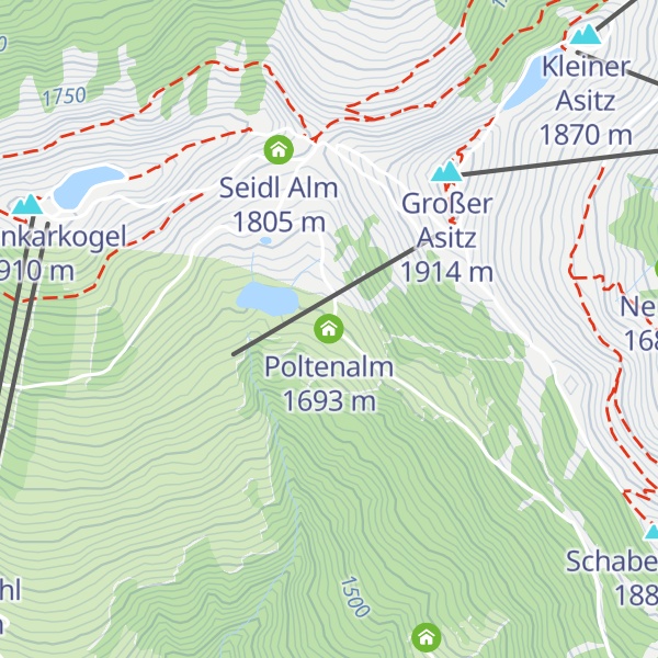 Map of Poltenalm