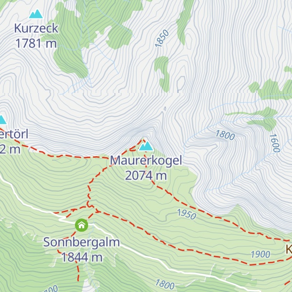 Map of Maurerkogel