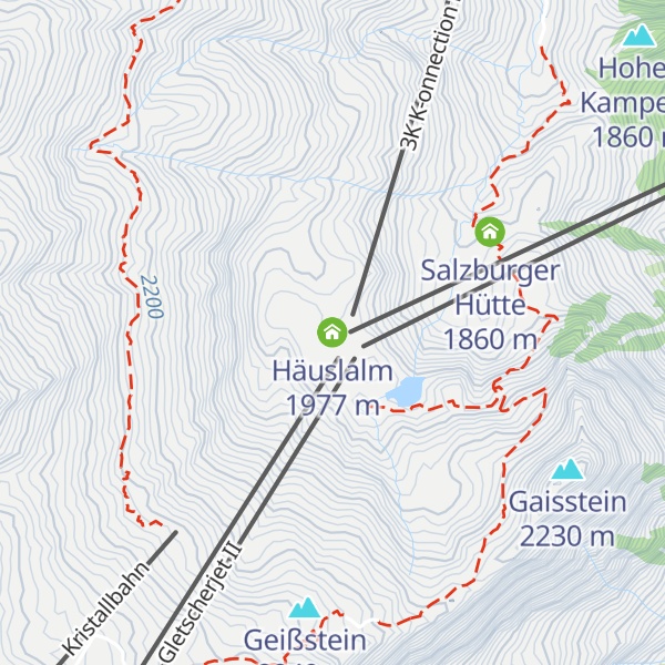 Map of Häuslalm
