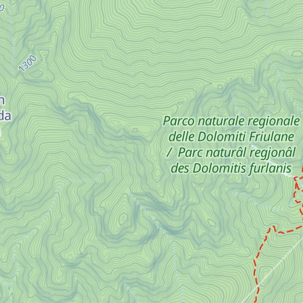 Map of Corda Mugola
