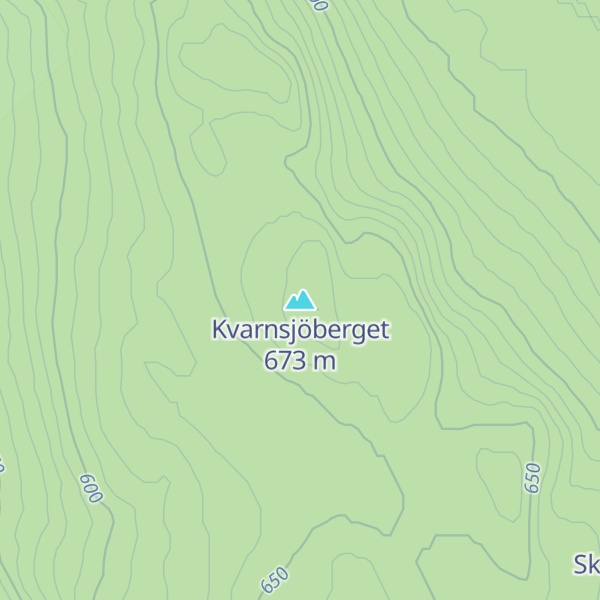 Map of Kvarnsjöberget
