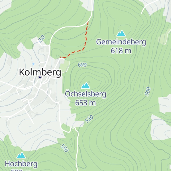 Map of Öchselsberg