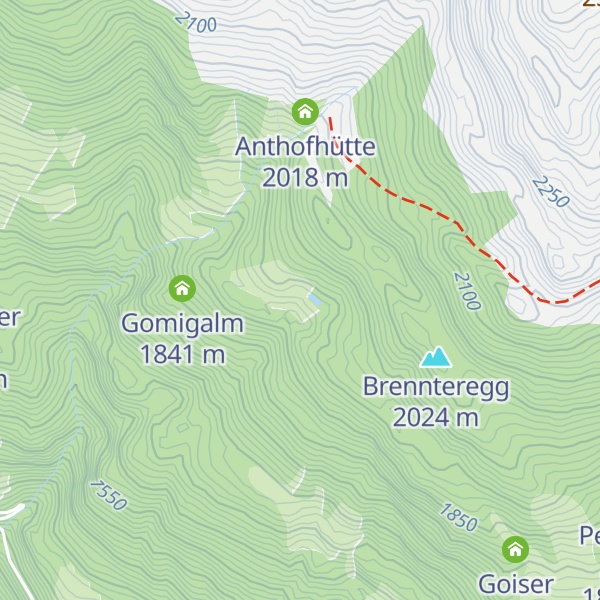 Map of Lercheralm