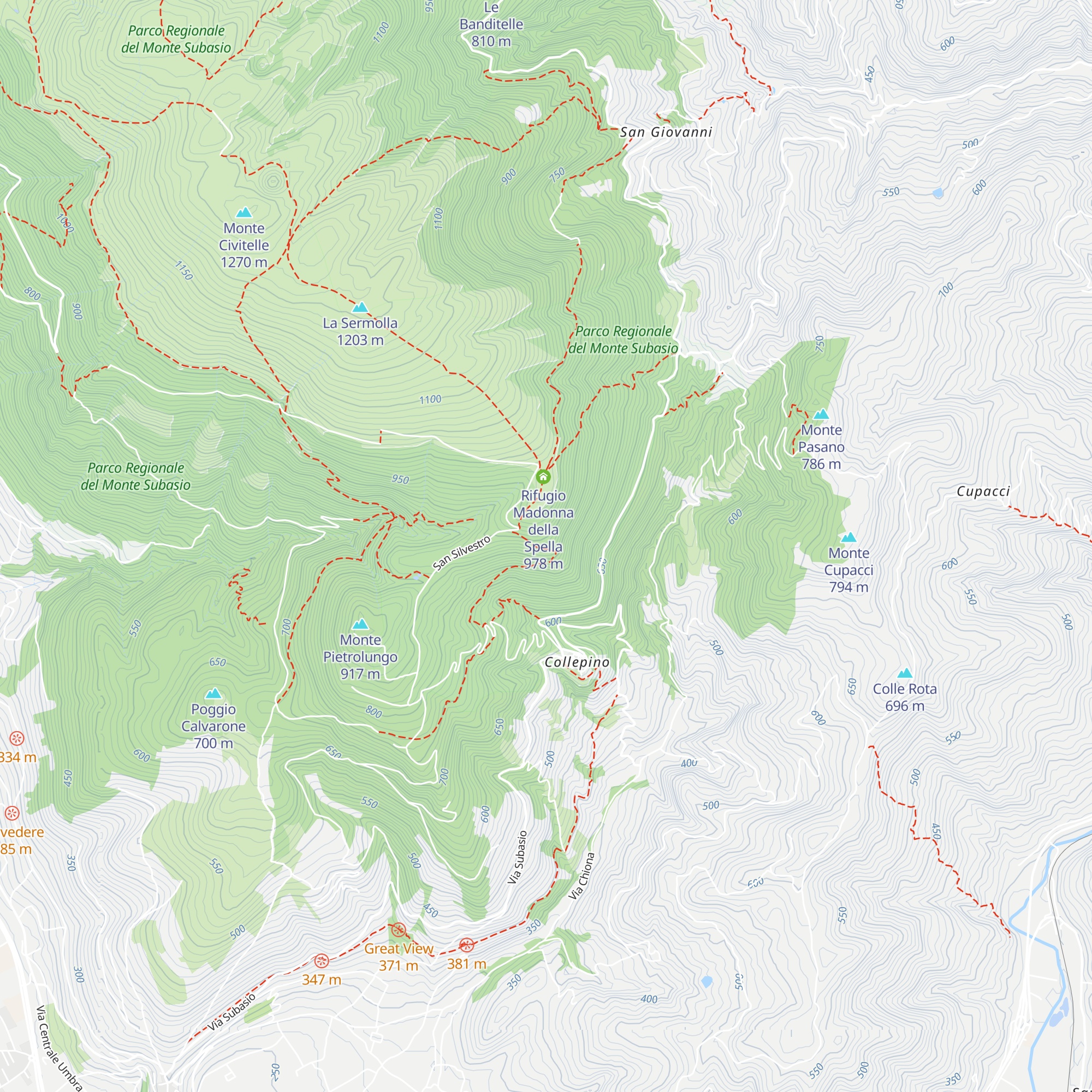 Caccetta map