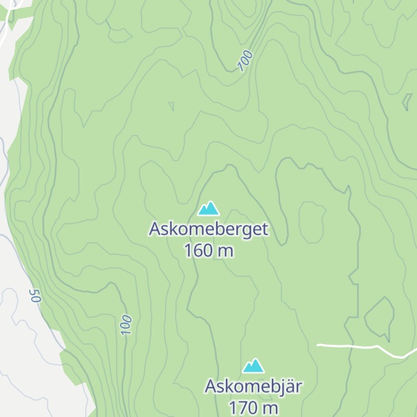 Map of Askomeberget