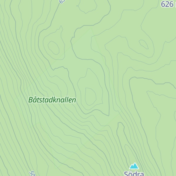 Map of Mellersta knallen