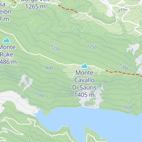 Map of Stavoli Beinte