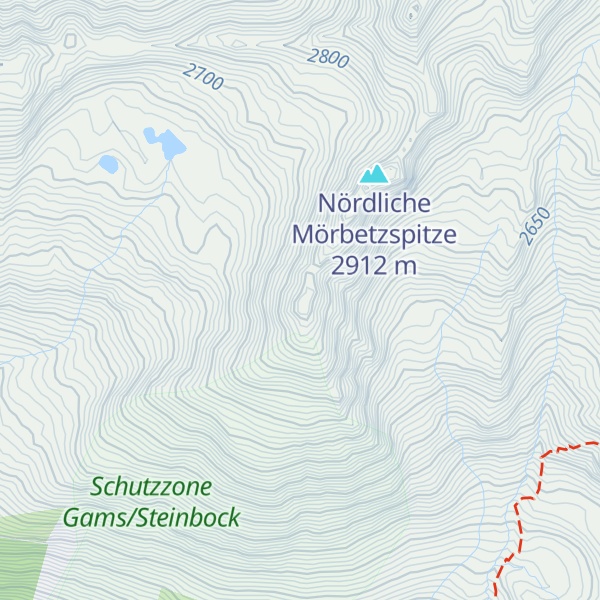 Map of Südliche Mörbetzspitze